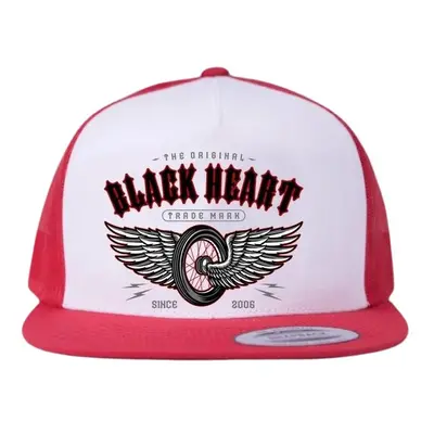 Kšiltovka BLACK HEART Wings Red Trucker