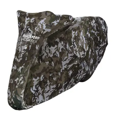 Plachta na motorku Oxford Aquatex Camo maskáč