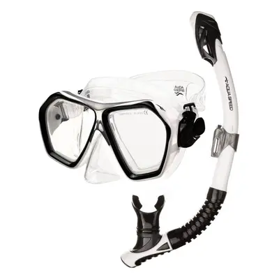 Sada na šnorchlování Aqua Speed Blaze+Borneo White/Black