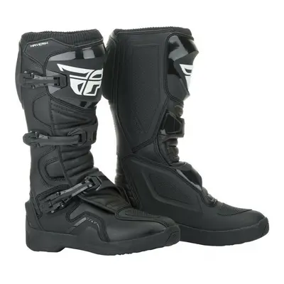 Motokrosové boty Fly Racing New Maverik LT Black černá