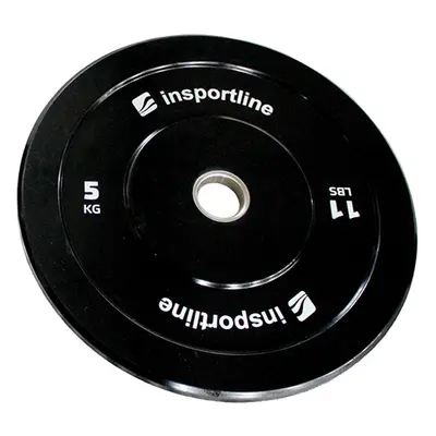 Gumový kotouč inSPORTline Bumper Plate Lite kg mm