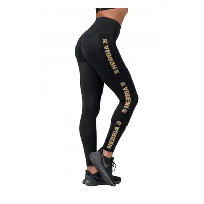 Dámské legíny Nebbia Gold Classic Black