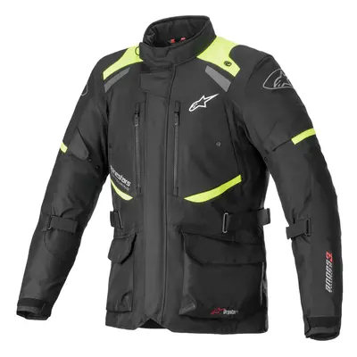 Moto bunda Alpinestars Andes Drystar černá/žlutá fluo černá/žlutá fluo