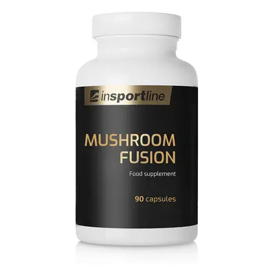 Wellness směs hub inSPORTline MushroomFusion, kapslí