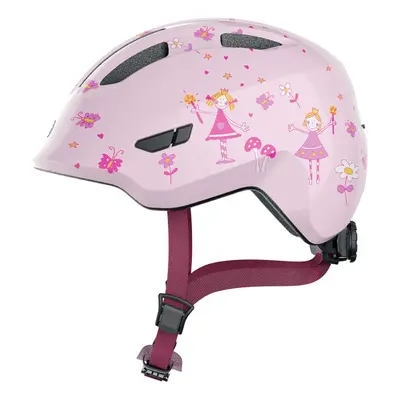 Dětská cyklo přilba Abus Smiley 3.0 Rose Princess