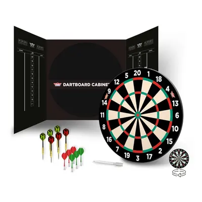 Kabinet s terčem Bull's Magnetic Paper Dartboard Cabinet Set