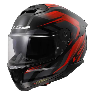 Moto přilba LS2 FF808 Stream II Fury Black Red