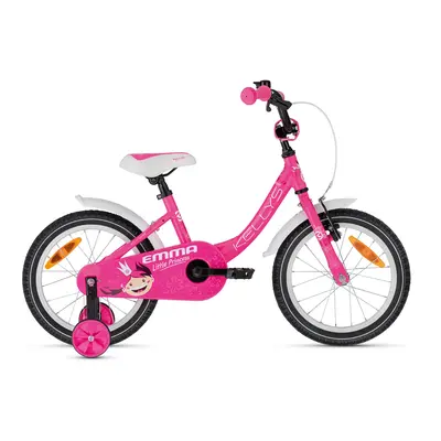 Dětské kolo KELLYS EMMA 16" Pink 9,5" (100-110 cm)