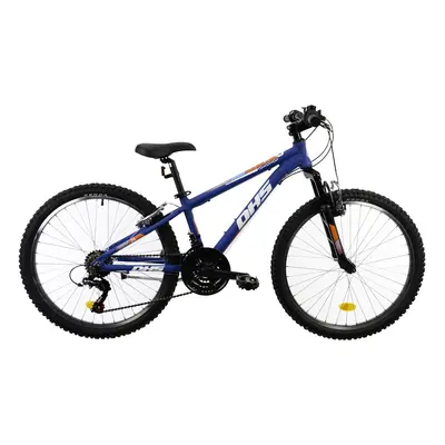 Juniorské kolo DHS Teranna 24" 7.0 Blue 12" (125-145 cm)