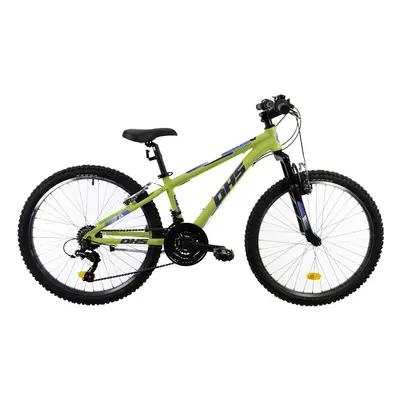 Juniorské kolo DHS Teranna 24" 7.0 Green 12" (125-145 cm)