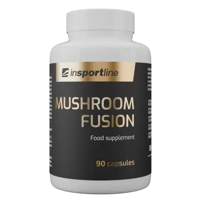 Wellness směs hub inSPORTline MushroomFusion, kapslí