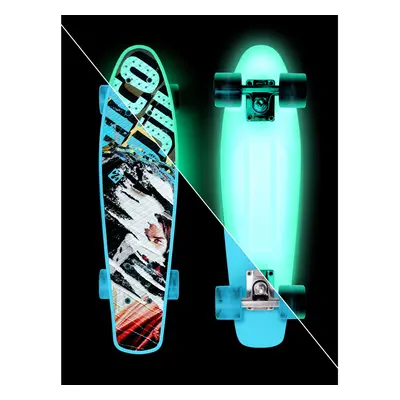 Svítící penny board Street Surfing Beach Board Glow Rough Poster 22,5"