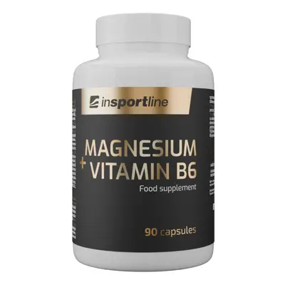 Doplněk stravy inSPORTline Magnesium+Vitamin B6, kapslí