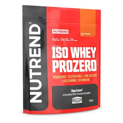 Práškový koncentrát Nutrend ISO WHEY Prozero g slaný karamel