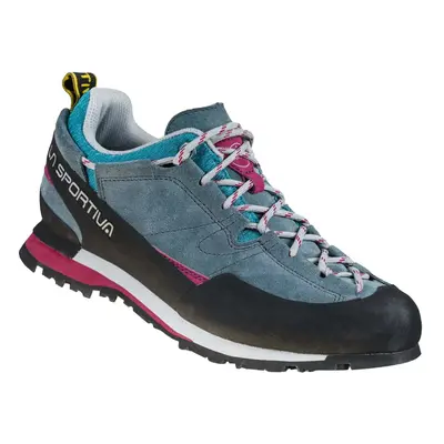 Dámské trailové boty La Sportiva Boulder X Women Slate/Red Plum