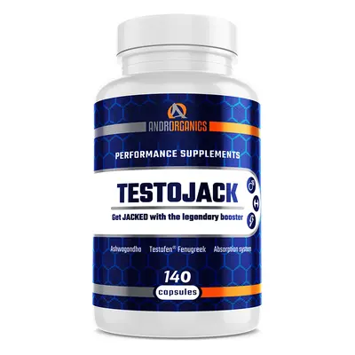 Testosteronový booster Androrganics TestoJack caps