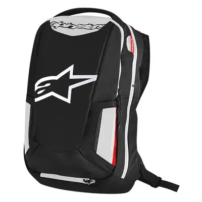 Batoh Alpinestars City Hunter černý/bílý/červený