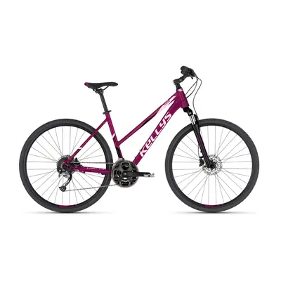 Dámské crossové kolo KELLYS PHEEBE 28" 8.0 Raspberry (19", cm)