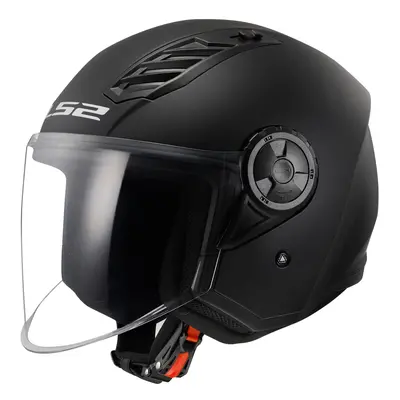 Moto přilba LS2 OF616 Airflow II Solid Matt Black