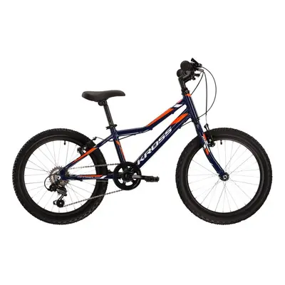 Dětské kolo Kross Hexagon Mini 1.0 SR 20" Gen Navy / White / Orange 11" (120-140 cm)