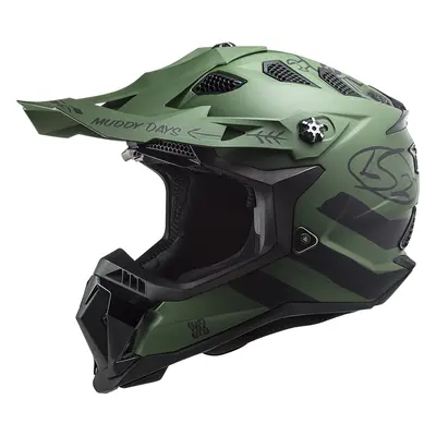 Motokrosová helma LS2 MX700 Subverter Cargo Matt Military Green