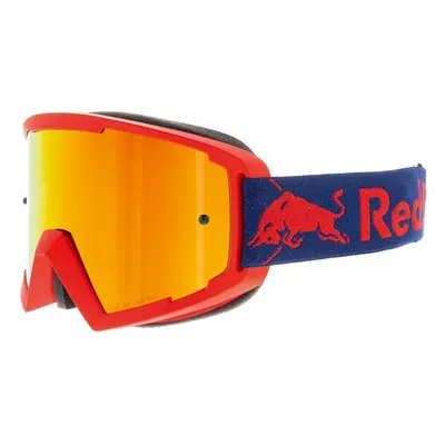 Motokrosové brýle RedBull Spect Whip, červené matné, plexi červené zrcadlové