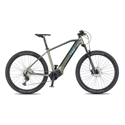 Horské elektrokolo 4EVER Exstream PRO 820Wh 29" - model snake green/hologram (19", cm)