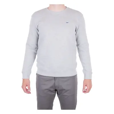 Pánská mikina LEE L81ITJMP PLAIN CREW SWEATSHIRT – GREY MELE