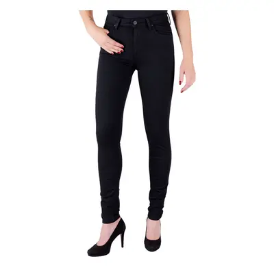 Dámské jeans LEE L626AE47 SCARLETT HIGH BLACK RINSE