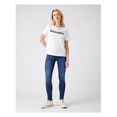 Dámské džíny WRANGLER W27HXR44Z HIGH RISE SKINNY GOOD NEWS