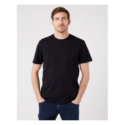 Dvoubalení pánských triček WRANGLER W7G9DH100 PACK TEE BLACK