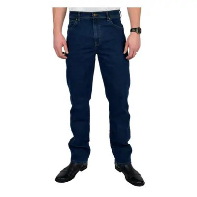 Pánské jeans WRANGLER W10I22009 REGULAR FIT STR DARKSTONE