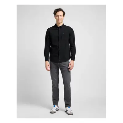 Džínová košile LEE BUTTON DOWN BLACK