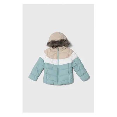 Dětská bunda Columbia G Arctic Blast II Jacket tyrkysová barva