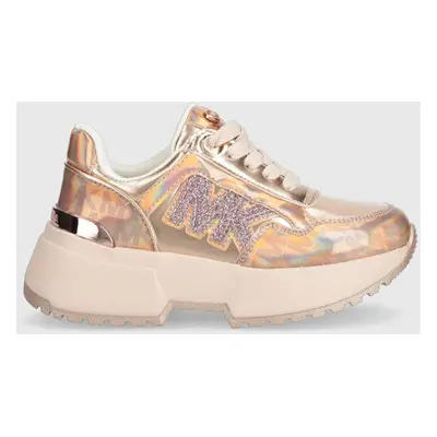 Dětské sneakers boty Michael Kors oranžová barva