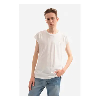 Bavlněné tričko Alpha Industries bílá barva, 118530.626-white