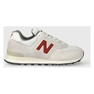 Sneakers boty New Balance U574SOR šedá barva