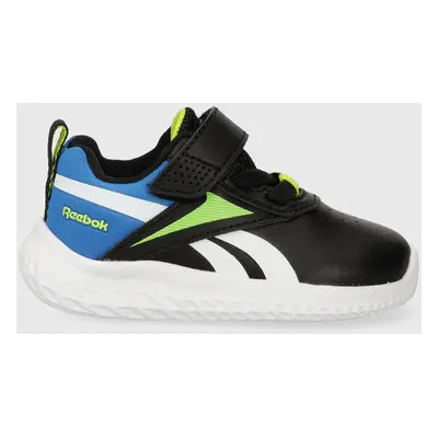 Dětské sneakers boty Reebok Classic RUSH RUNNER černá barva