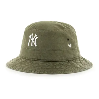 Klobouk 47brand MLB New York Yankees zelená barva, bavlněný