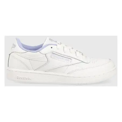 Dětské sneakers boty Reebok Classic CLUB C bílá barva