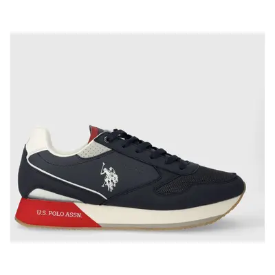 Sneakers boty U.S. Polo Assn. NOBIL tmavomodrá barva, NOBIL003M 4HY5