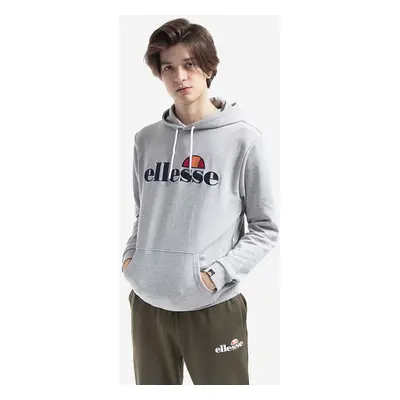 Mikina Ellesse SHK13288 Ferrer pánská, zelená barva, s kapucí, hladká, SHK13288-KHAKI