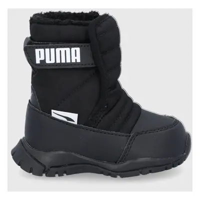 Dětské sněhule Puma 380746 černá barva