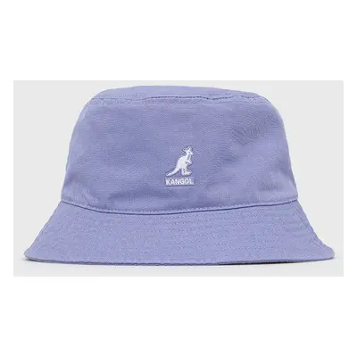 Bavlněný klobouk Kangol fialová barva, bavlněný, K4224HT.IL525-IL525