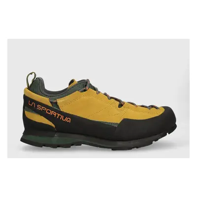 Boty LA Sportiva Boulder X pánské, hnědá barva