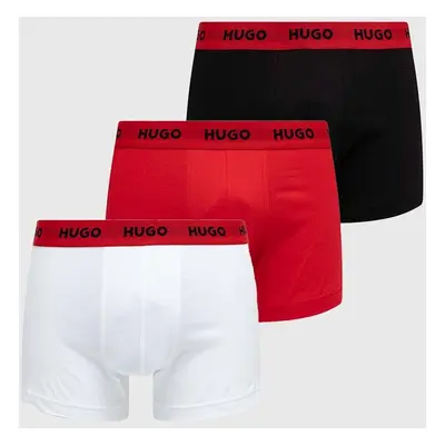 Boxerky HUGO 3-pack pánské, 50469786