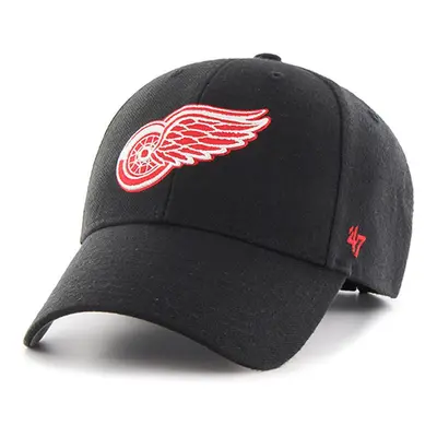 Čepice 47brand NHL Detroit Red Wings černá barva, s aplikací