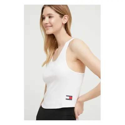 Top Tommy Hilfiger bílá barva