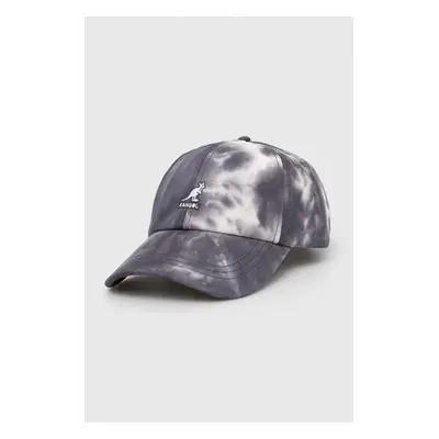 Bavlněná baseballová čepice Kangol šedá barva, K4360.SM082-SM082