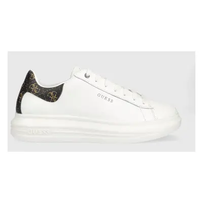 Sneakers boty Guess Vibo bílá barva, FM7SRN FAL12